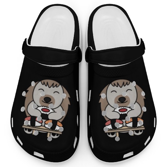 Sushi Lover Hedgehog Clogs