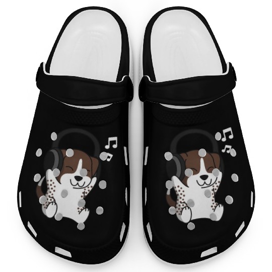 Music Lover German Shorthaired Pointer Clogs