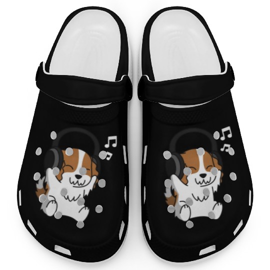 Music Lover Cavalier King Charles Spaniel Clogs