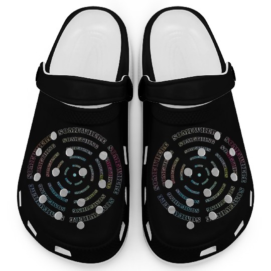 Some and Circle of Color Clogs