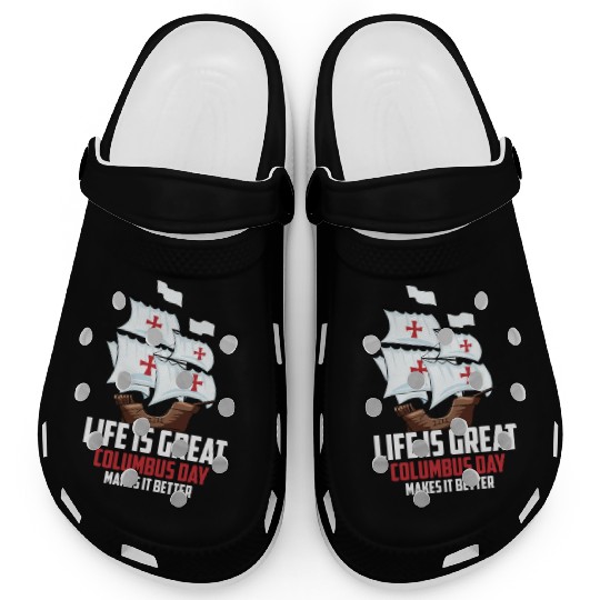 Columbus Day 1492 Clogs