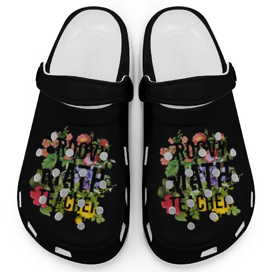 Groovy Math Teacher - teacher Clogs