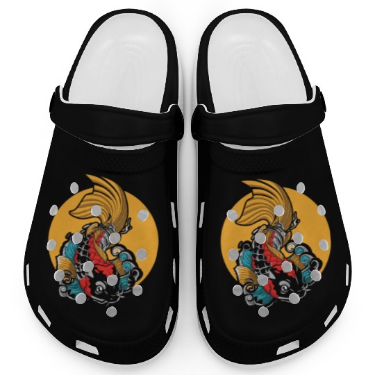 Japanese Koi Fish Clogs