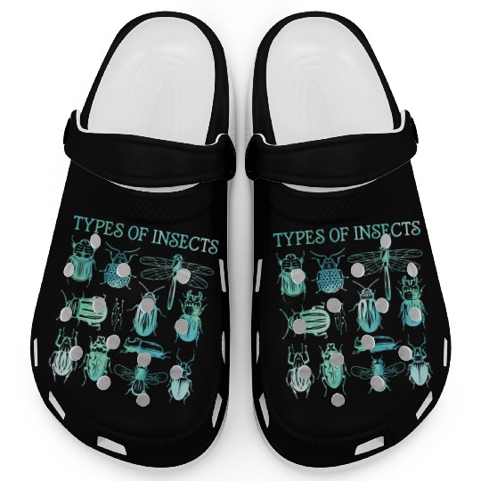 Biology Bug Types of Insects Lover Clogs