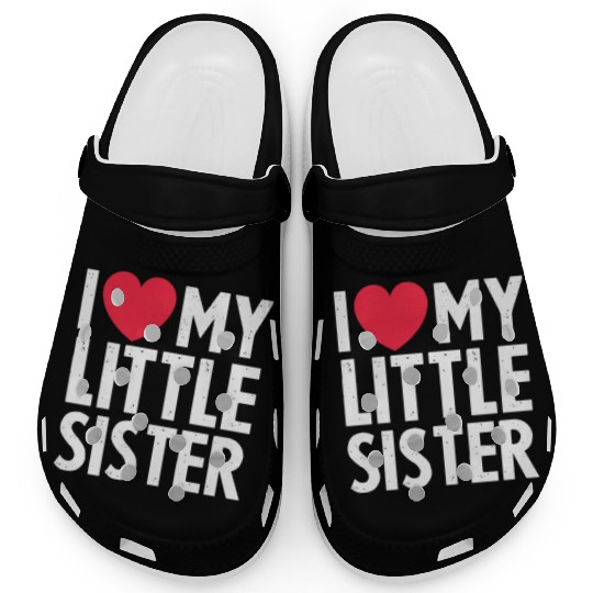 I Love My Little Sister Clogs