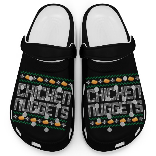 X-Mas Quote - Chicken Nuggets Clogs