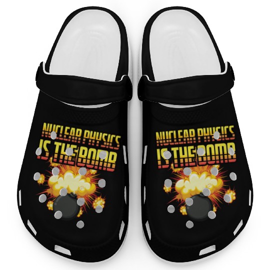 Nuclear Physics Scientist or Instructor Gift Clogs