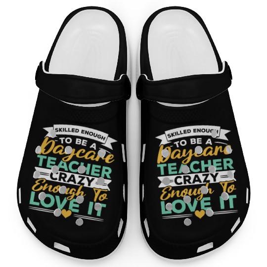 Daycare Teacher Childcare Educator Director Clogs