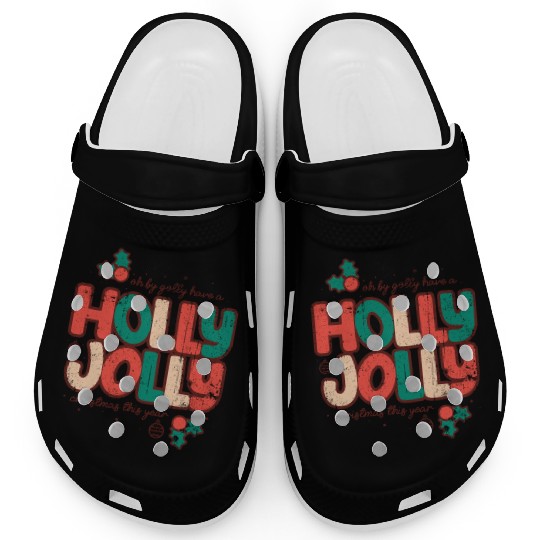 Holly jolly christmas Clogs