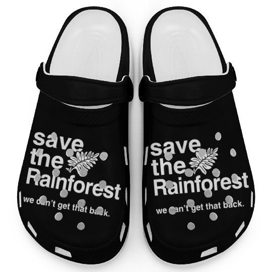 Save the Amazon Rainforest Clogs