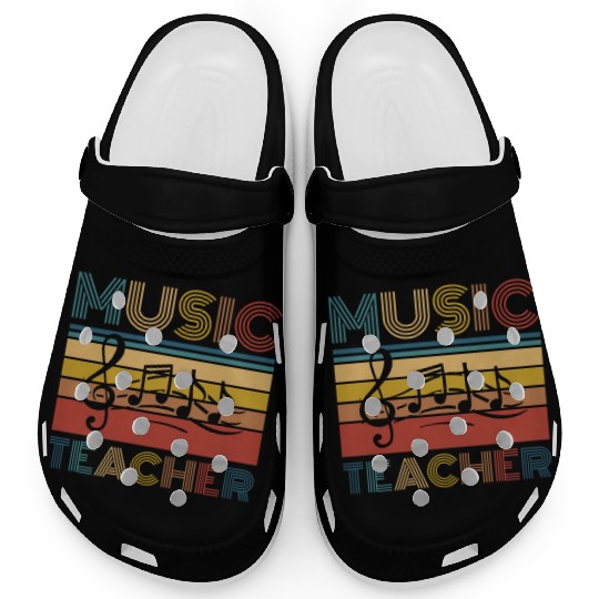 Music Teacher music nout Clogs