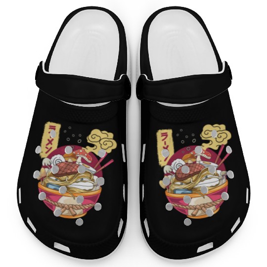 Ramen Mushroom Clogs