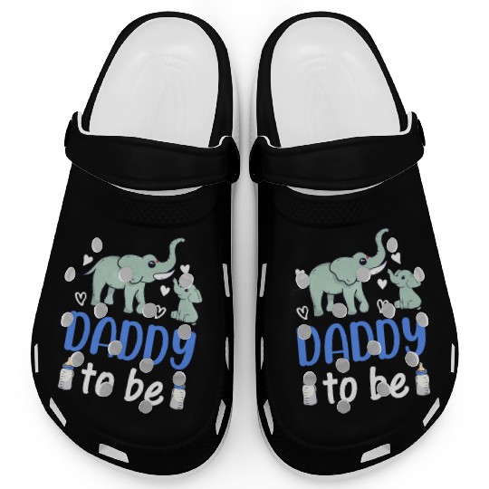 New Daddy Paternity New Dad - Elephant Daddy To Be Clogs