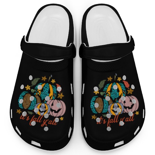 It s Fall Y all Sublimation 01 Clogs