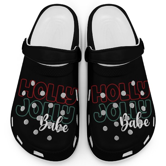 Holly jolly babe Clogs