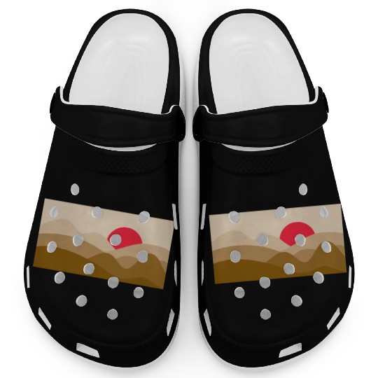 Minimalist Sun Copper Brown Clogs