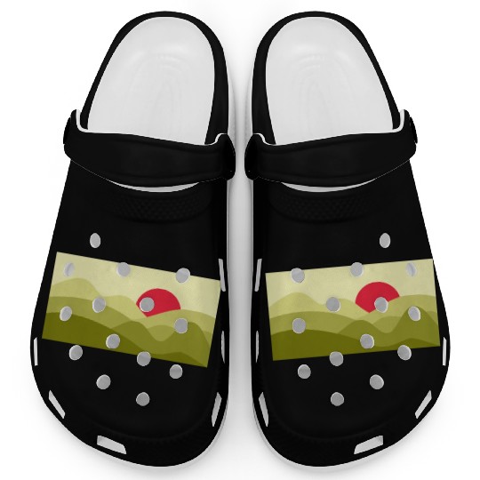 Minimalist Sun Lime Green Clogs