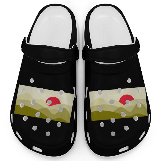 Minimalist Sun Olive Green Clogs