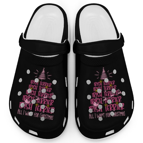 Irish Terrier Christmas Dog breed Christmas Tree Clogs