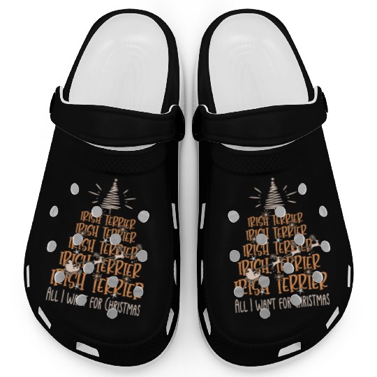 Irish Terrier Christmas Dog breed Christmas Tree Clogs