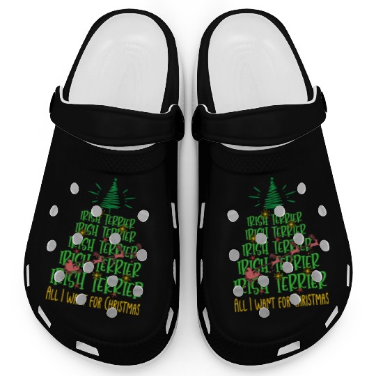 Irish Terrier Christmas Dog breed Christmas Tree Clogs