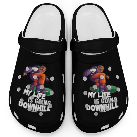 Snowboard holiday Winter holidays mountains Clogs