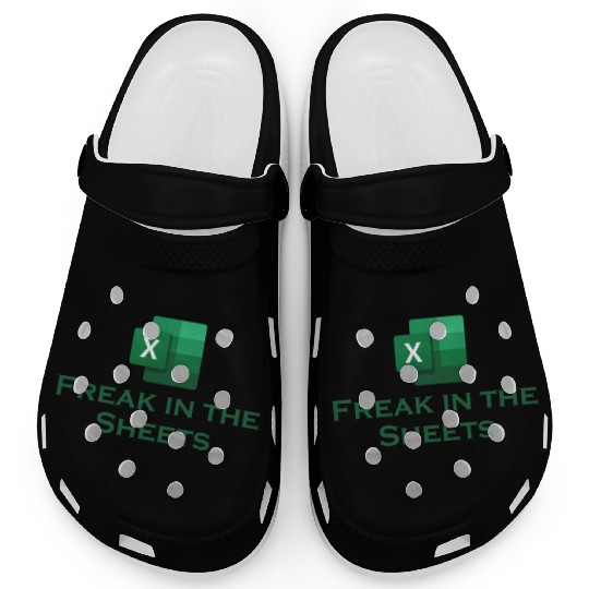 Freak in the Sheets excel Clogs