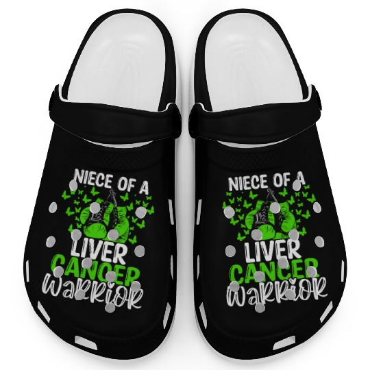 Liver Cancer Awareness Niece Aunt Uncle Clogs