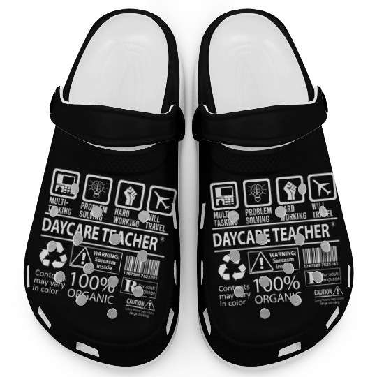 Daycare Teacher Clogs - Multitasking Job Gift It