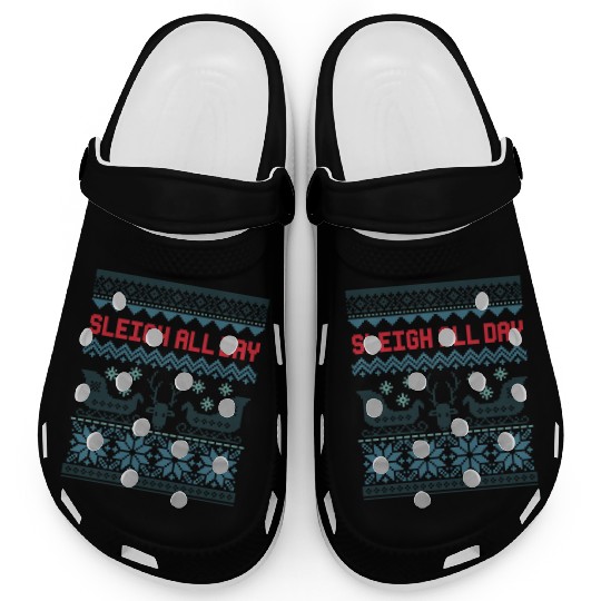 Sleigh all day hell Clogs