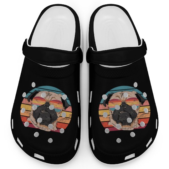Pug Grandparents I Love My Grand Pug Clogs