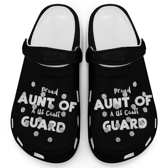 Proud Aunt Of A Us Coast Guard Clogs