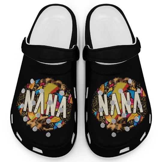 Western Nana Clogs, Nana Sublimation Design, Nan