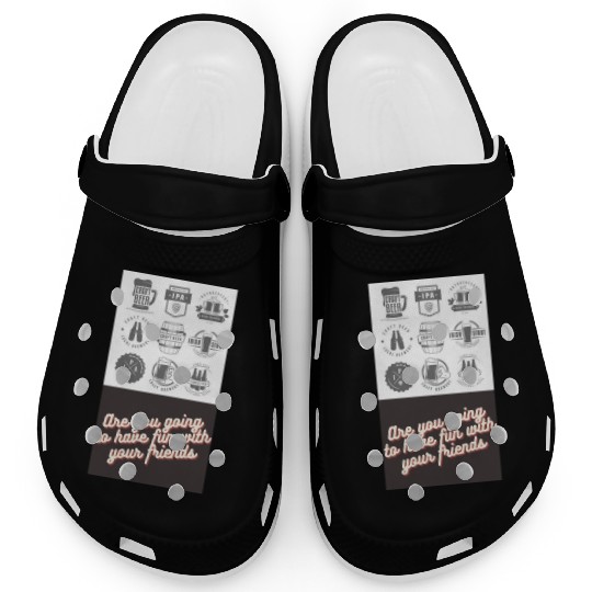 chill Rum with your friends Clogs