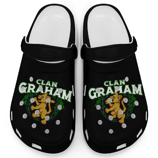 Clan Graham Cute Baby Lion Rampant Kitten Clogs