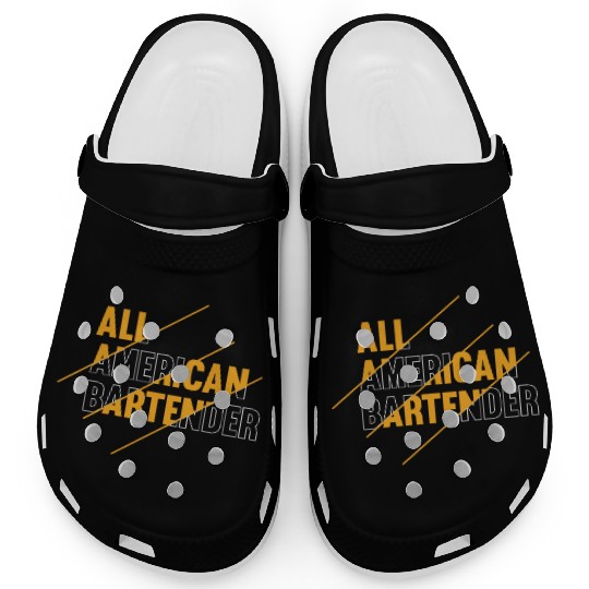 All American Bartender Clogs