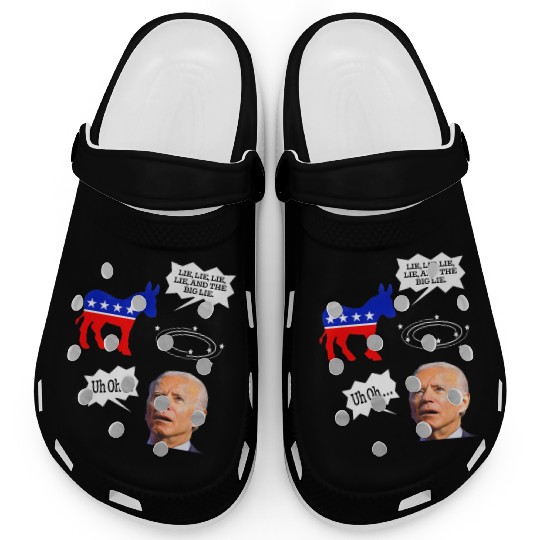 Biden Donkey pox lie lie lie lie and the big lie Clogs