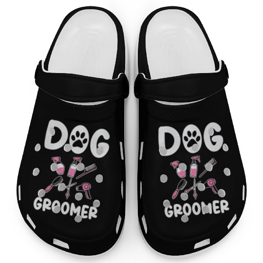 Dog Groomer Canine Grooming Hygiene Clogs
