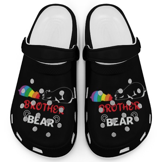 LBGT Flag Gay Pride Human Brother Bear Clogs