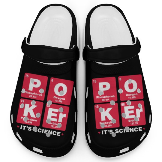 Poker It's Science Clogs