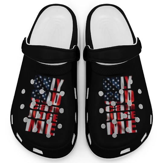 Only God can Judge Me usa Clogs