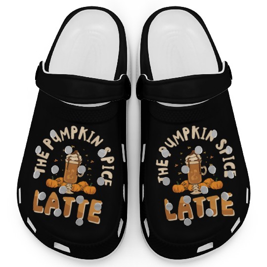 Pumpkin Spice Latte Halloween Coffee Lover Tarot Clogs