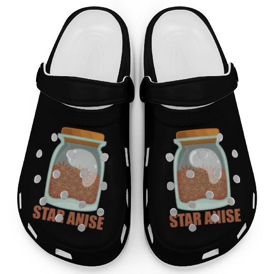 Star Anise Spice Flavor Food Cooking Clogs