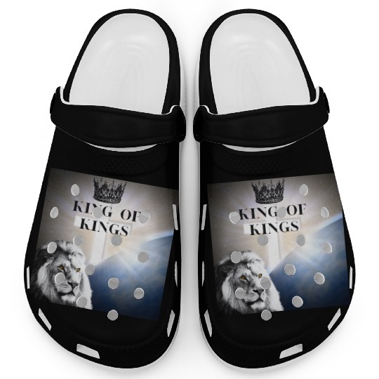 KING OF KINGS of kings(Christian/Catholic) Clogs