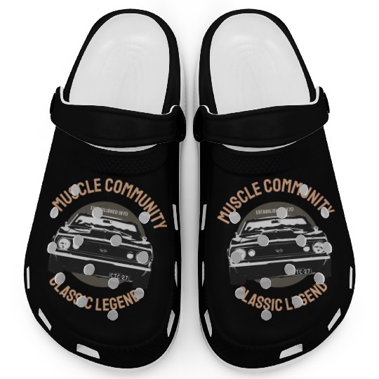 Muscle Community Classic Legend Vintage Gift Ideas Clogs