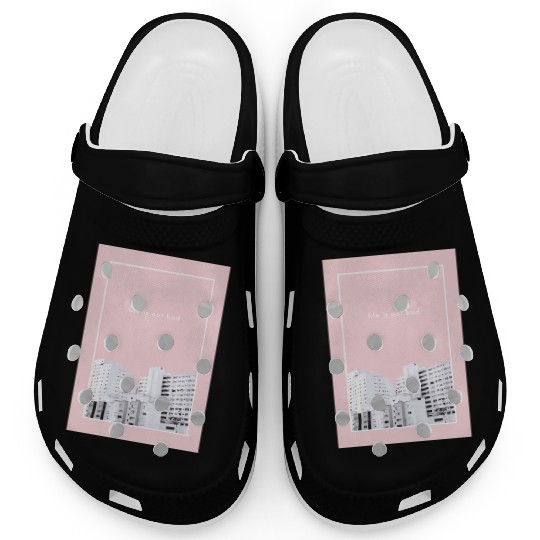 life is not bad - Photography Clogs