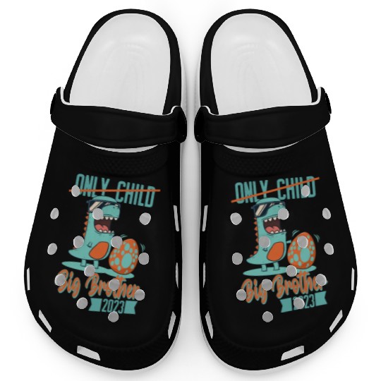 Only Child Dinosaur Baby Egg 2023 Big Brother Clogs