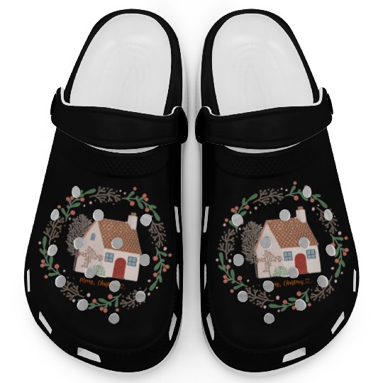 Merry Christmas | Home For The Holidays | Xmas Clogs