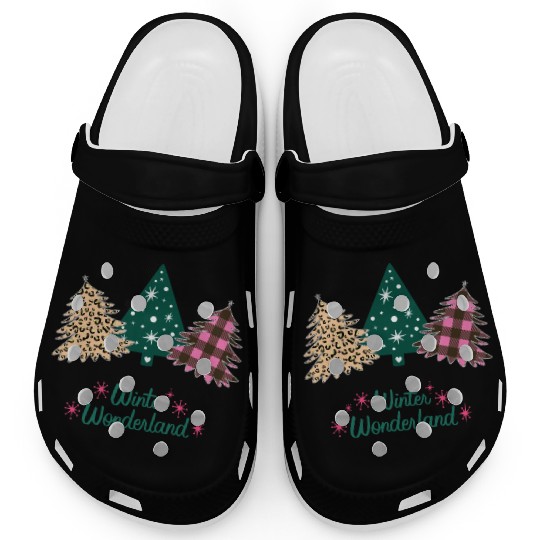 Winter Wonderland - Christmas Trees! Clogs