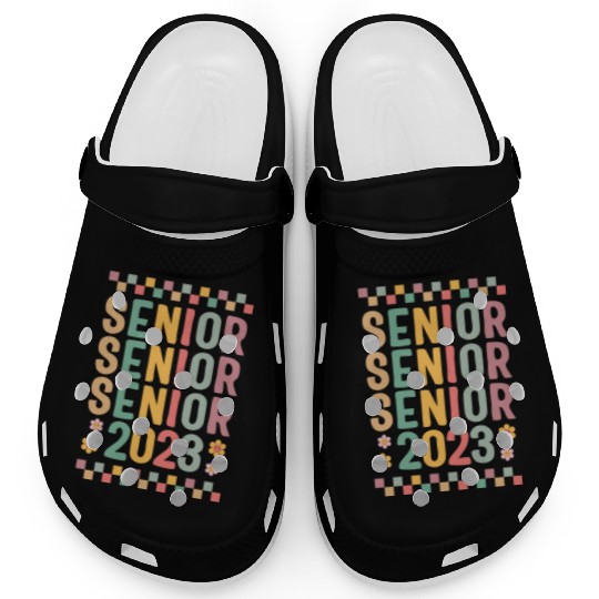 Graduation Clogs, Senior Class Of 2023 Floral